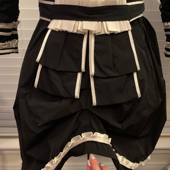 Bebe steampunk neo Victorian belted bustle jacket - Picture 9 of 12